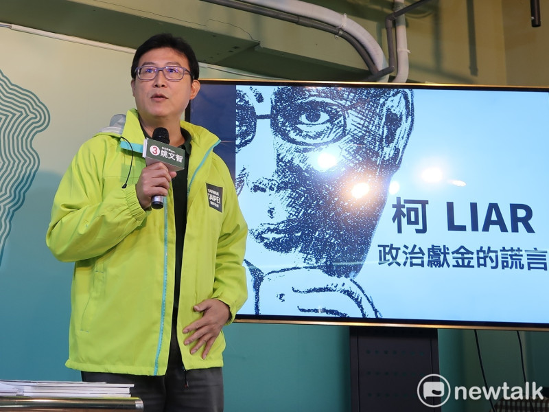 對於沒被找一起「補冬」，民進黨台北市長候選人姚文智回應，天氣熱，我又身強體壯。   圖：林朝億/攝