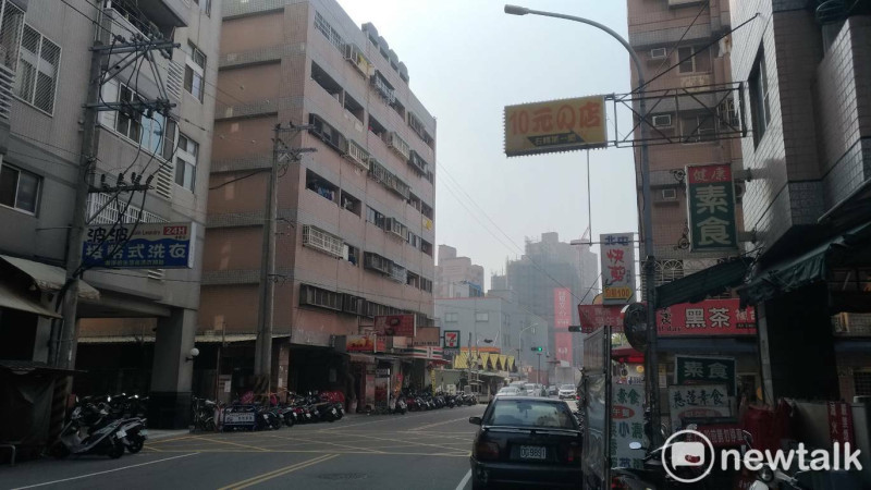 台灣西部空品糟，台中市啟動應變機制。   圖：新頭殼資料照片