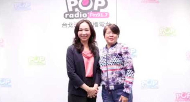 高雄市長韓國瑜妻子李佳芬(左)與資深媒體人黃光芹(右)。   圖：POP Radio/提供 （資料照片）