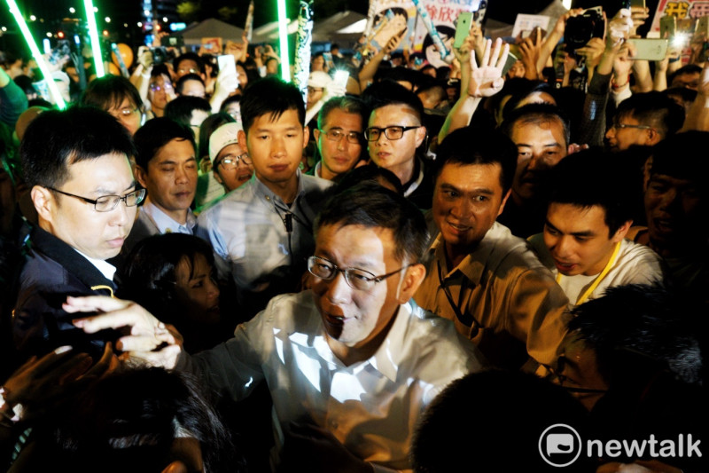 台北市長柯文哲預計5月中旬再度南下高雄會粉絲。   圖：張良一 / 攝（資料照）
