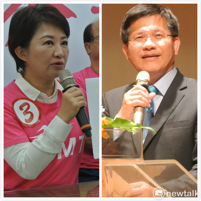 距離投票只剩十天，林佳龍與盧秀燕各自還有什麼壓箱寶？   圖：新頭殼/合成 