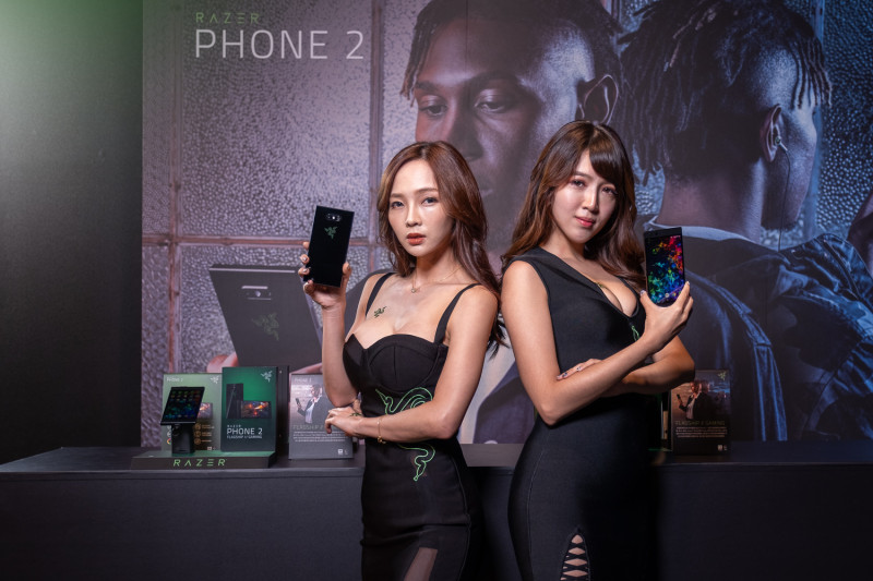120Hz螢幕手機Razer Phone 2正式登台   圖：雷蛇/提供