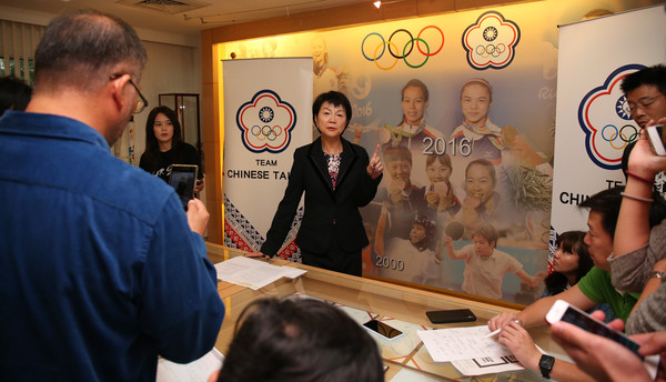 中華奧會秘書長沈依婷今（19）日表示，國際奧會（IOC）已3度致函中華奧會，代表國際奧會對該公投案的高度重視，呼籲民眾勿情緒性投票。   圖：中華奧會/提供