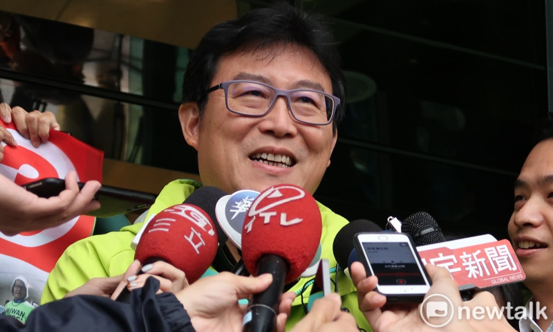 民進黨台北市長候選人姚文智選戰最後一天還是持續罵「柯萊爾」。   圖：林朝億/攝