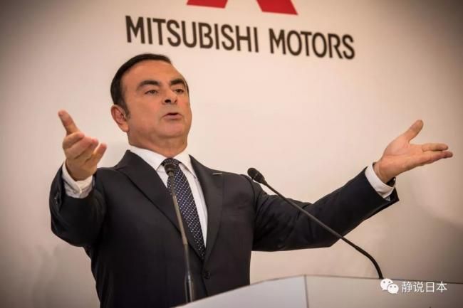 戈恩兼任董事長的日本三菱汽車公司今天將召開臨時董事會，可能與日產一樣解除戈恩董座職務。   圖 : 翻攝自微信
