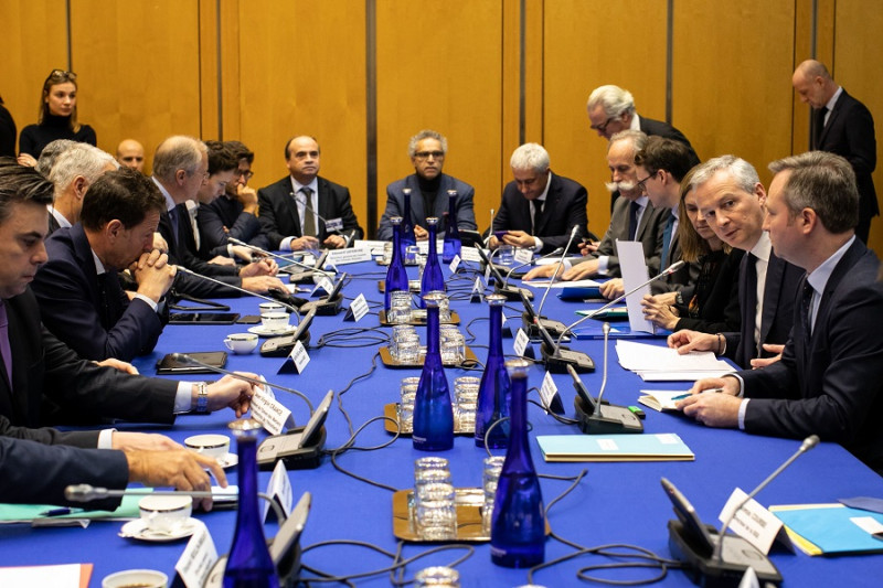 歐盟成員國的財政部長今天同意採取連串改革措施，以加強對抗金融危機的能力。   圖：達志影像/美聯社