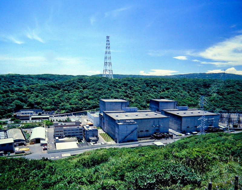 台灣核一廠。   圖／台電提供