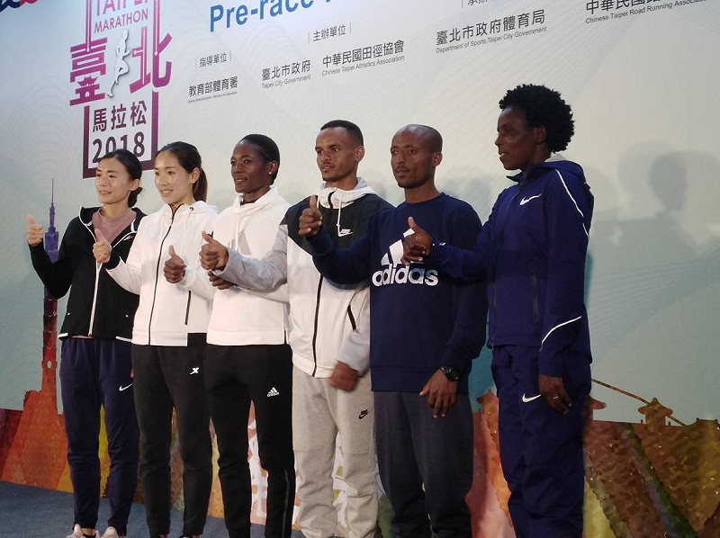 台北馬拉松今年以「邁向銅標」作為賽事主軸，吸引國內外眾多菁英好手前來參加。   