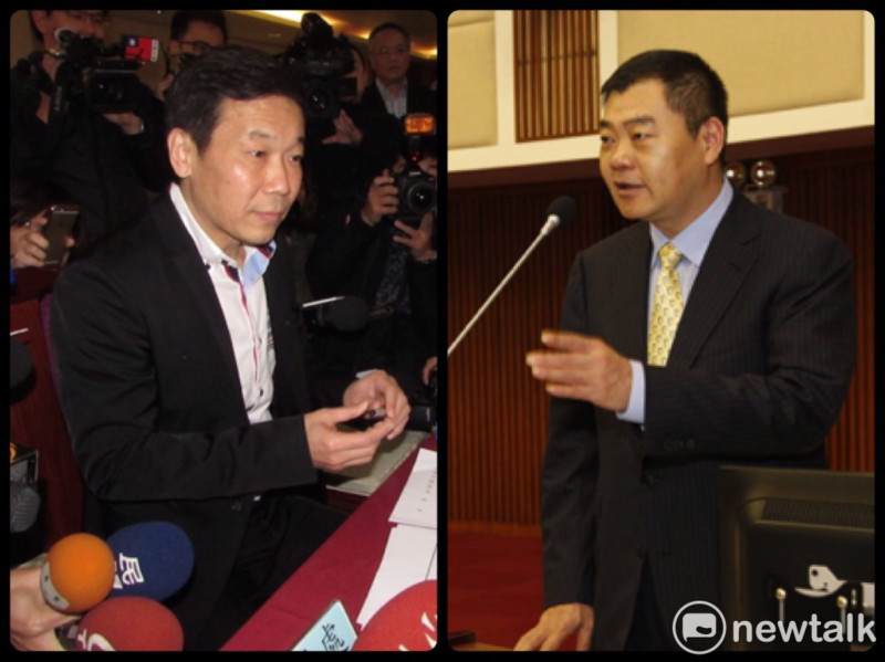 國民黨內台北市議長初選，首輪由鍾小平（左）、陳錦祥（右）勝出。   圖：新頭殼合成照