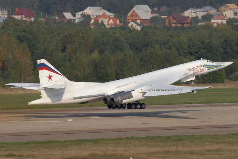俄羅斯Tu-160轟炸機。   圖：翻攝維基百科