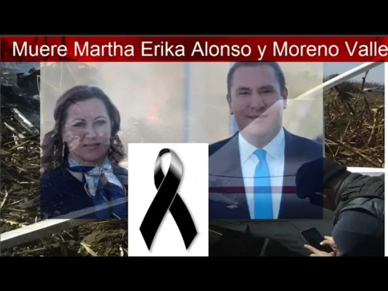 普艾布拉州（Puebla）州長阿隆索（Martha Erika Alonso）與她的參議員丈夫莫雷諾（Rafael Moreno）搭乘的直升機墜毀，兩人雙雙罹難。   圖：翻攝自Youtube