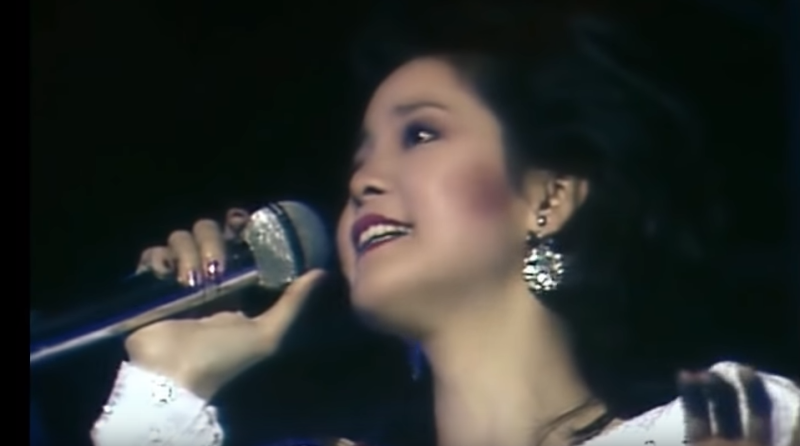台灣著名歌手鄧麗君。   圖：翻攝自youtube