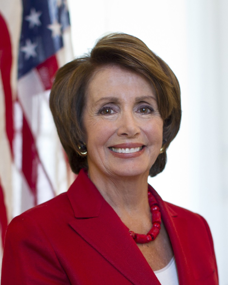 美國民主黨領袖裴洛西（Nancy Pelosi）今日回任眾議院議長一職。對川普而言，不啻芒刺在背。    圖：United States Congress (Public Domain)