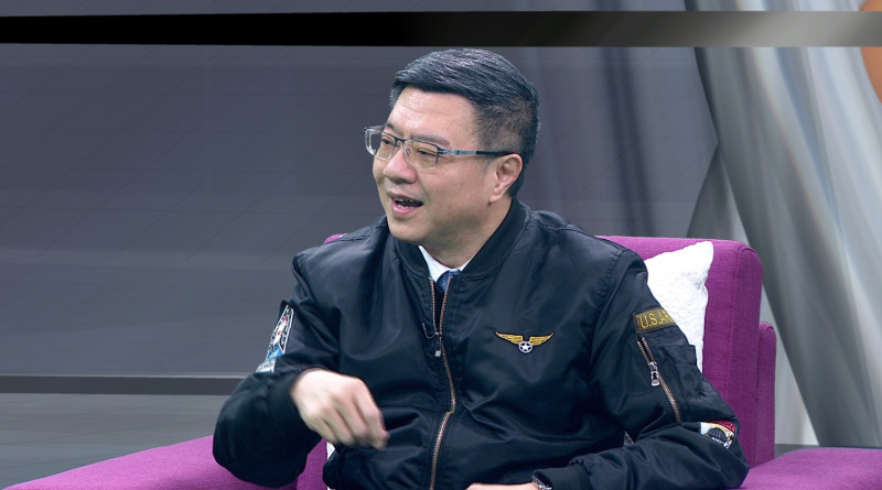 卓榮泰接受電視節目專訪，談民進黨未來態勢。   圖：壹電視節目提供