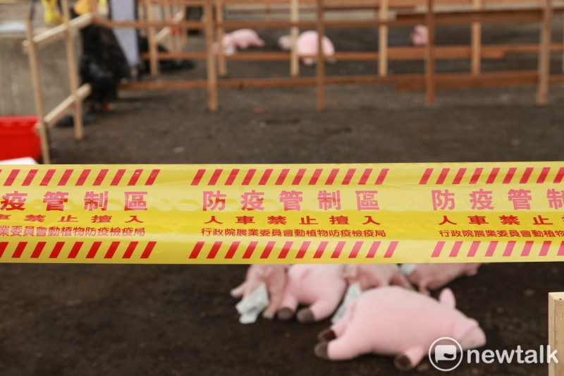 中國農業農村部今（15）日發布聲明表示，疫情處於「點狀」散發，目前已累積撲殺91.6萬豬隻，沒有流行蔓延。   圖：林昀真/攝（資料照片）