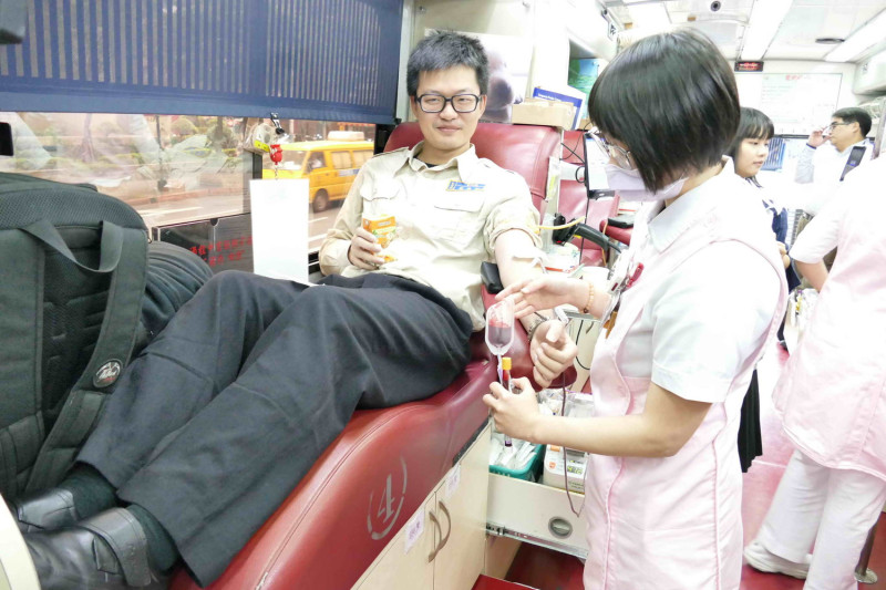 血液庫存量告急，台北、台中O型血最缺。   圖：新北市衛生局提供（資料照）