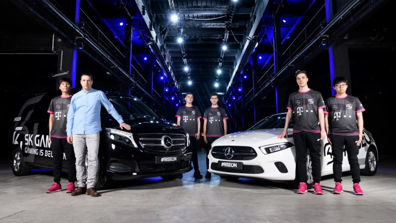 Mercedes-Benz也是知名足球俱樂部科隆所投資的德國老牌電競戰隊SK Gaming本賽季贊助商。 圖：翻攝自 Mercedes-Benz 官方推特