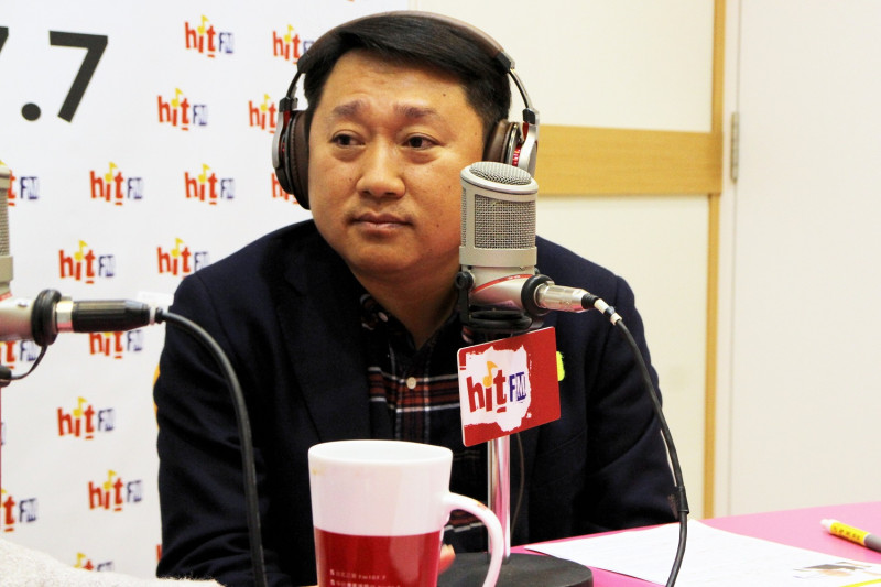 國民黨組發會主委李哲華今（16）天接受電台訪問。   圖：《周玉蔻嗆新聞》提供