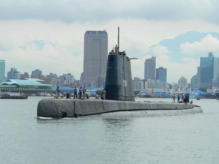 海軍茄比級「海獅」號潛艦。   圖：翻攝中華民國海軍官網