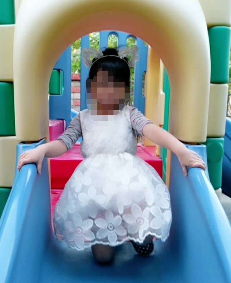 3歲女童風槍致死 複驗死於「氣體栓塞」   圖: 翻攝自女童母親臉書