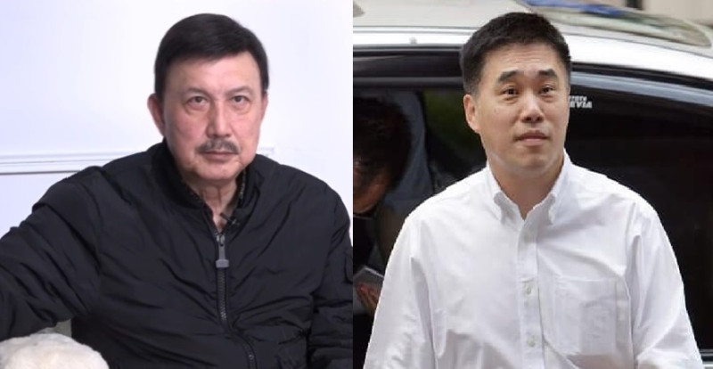 郝龍斌發文挺鄭惠中 余天: 叫人看到你就打   擷取自余天郝龍斌臉書 /合成圖