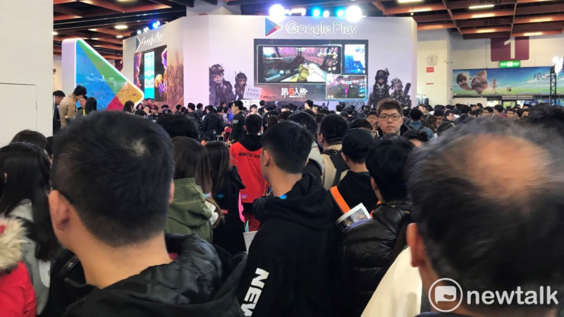 今年台北國際電玩展共吸引31萬人入場觀展，人氣強勁。   圖：陳耀宗/攝