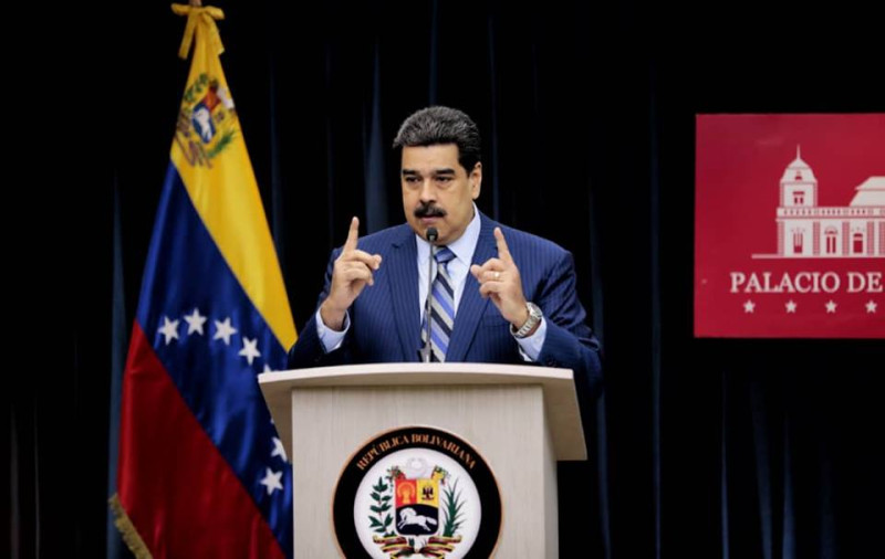 委內瑞拉日前政變，現任領導人馬杜洛被要求下臺。   圖：翻攝馬杜洛臉書