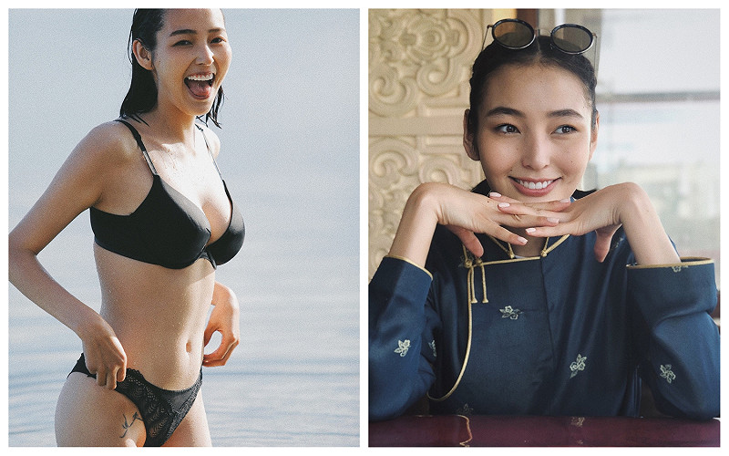 網友分享蒙古正妹，讓鄉民暴動直呼超漂亮。   圖／翻攝自 Baljkaann 的 IG