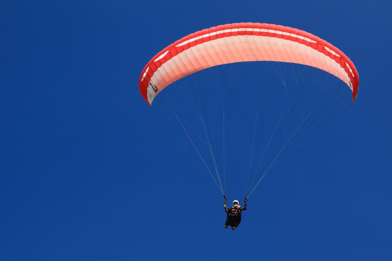 飛行傘示意圖。   圖：pixabay/提供