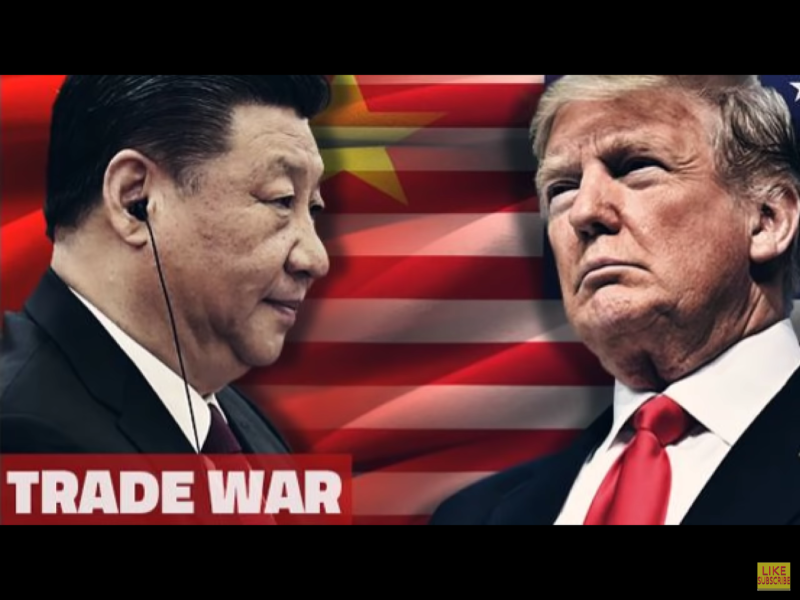 美中貿易戰迄今已滿7個月，兩國高階貿易官員為解決貿易爭端裡最棘手的問題，已開始起草原則性承諾。   圖：翻攝自Youtube