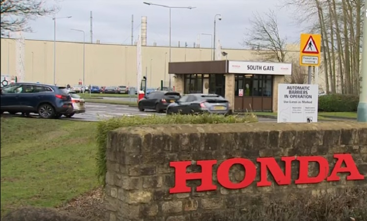 日本汽車大廠本田汽車（Honda）宣布，將於2021年關閉英國的工廠。   圖：翻攝Youtube