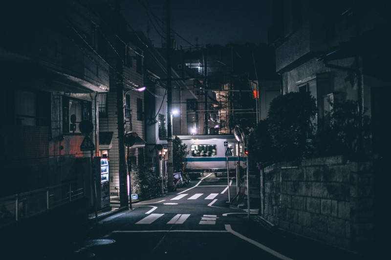 日本住宅區街景。   圖／翻攝自 Unsplash