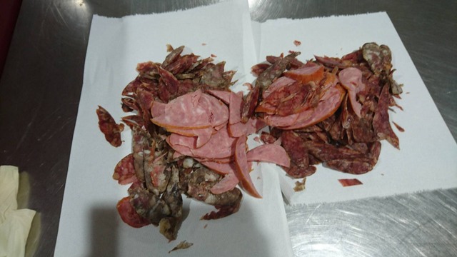 防檢局驗出來自天津市的香腸含有非洲豬瘟病毒。   圖：防檢局/提供