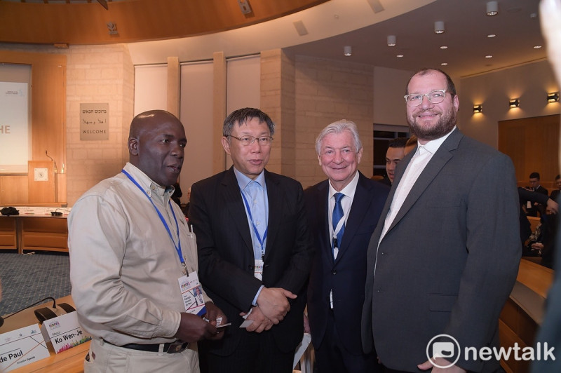 台北市長柯文哲出訪以色列。   圖：台北市政府 / 提供
