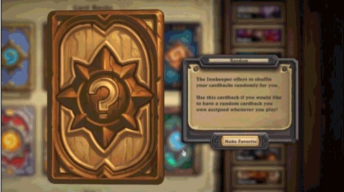 隨機卡背讓玩家可以自由展示自己曾獲得的所有卡背。