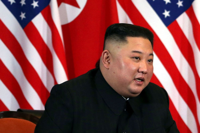 美國總統川普和北韓領導人金正恩再度會談，金正恩更是破天荒首度回答外國媒體拋出的問題。   圖：達志影像/路透社