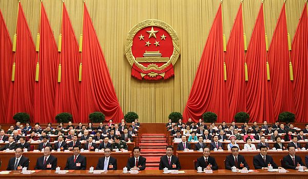 李克強在中國兩會中，還在強調和平統一台灣。