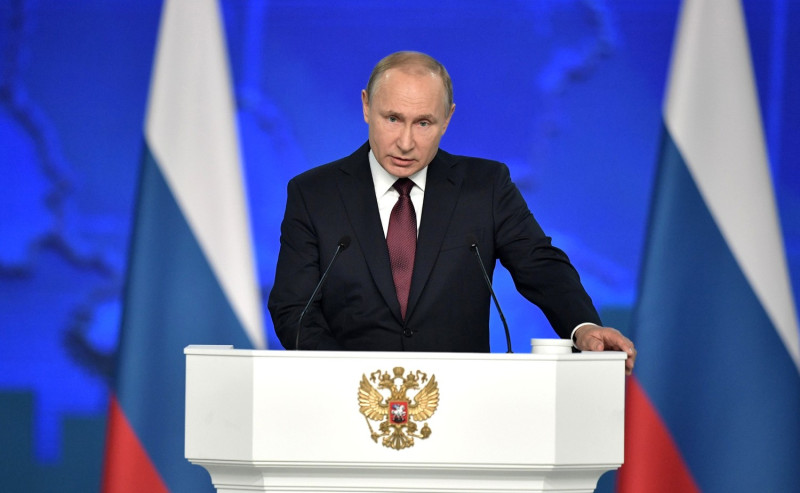 俄羅斯總統普丁（Vladimir Putin）。   圖：俄羅斯總統官網（資料照片）