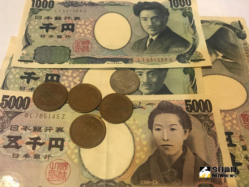 日圓兌美元2個月來已貶值近4%，也使得日圓兌新台幣換匯價重見0.27字頭，創逾2個月新低價。   圖／NOWnews資料照