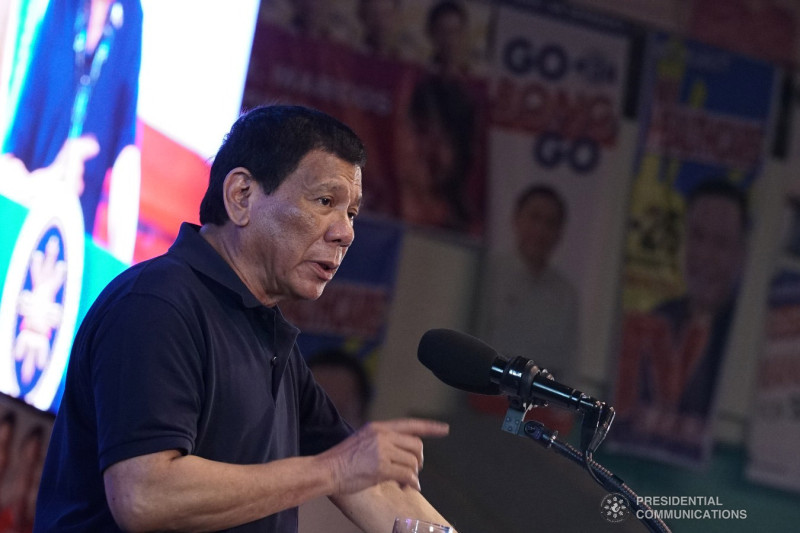 菲律賓現任總統杜特地。   圖：翻攝菲律賓總統辦公室官網