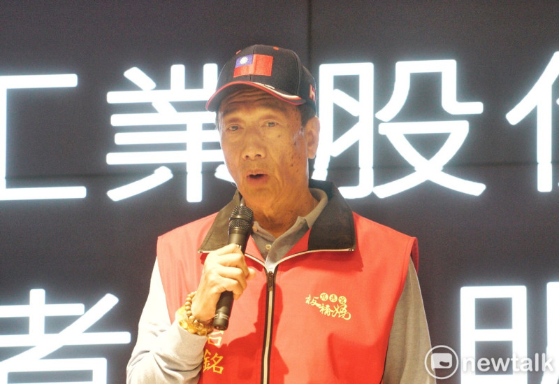關於2020總統大選，鴻海董事長郭台銘對於參選總統態度曖昧。   圖：張良一/攝 (資料照片)