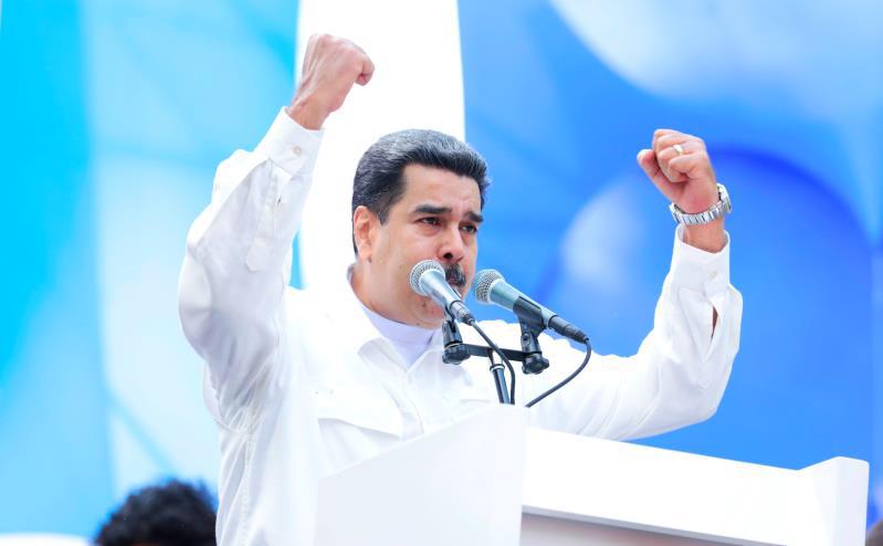 委內瑞拉將發動「史上最大規模示威活動」，施壓總統馬杜洛下台。   圖：翻攝自馬杜洛臉書