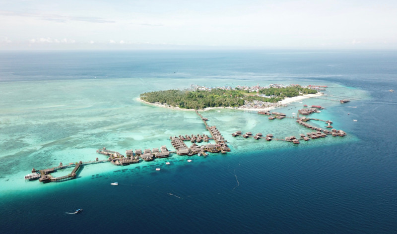 馬來西亞沙巴的馬布島，被譽為「漫潛天堂」。（示意圖）   圖：馬來西亞觀光局／提供
