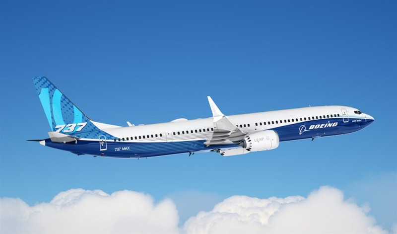 波音公司發表聲明，禁飛全球共 371 架的 737 MAX 機隊。   圖／波音