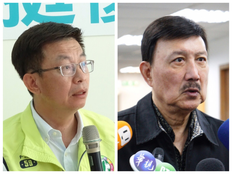 第二波立委補選，民進黨台南立委候選人郭國文（左）、民進黨新北立委候選人余天（右）當選。   圖：新頭殼合成照