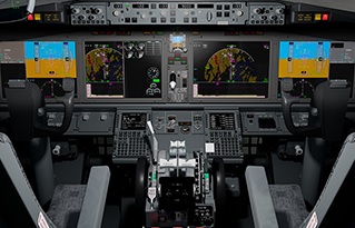 波音公司表示，737 MAX 8客機駕駛艙有最新的顯示技術，新的更大的15英寸屏幕，讓飛行員更方便操作。   圖：翻攝自波音公司官網