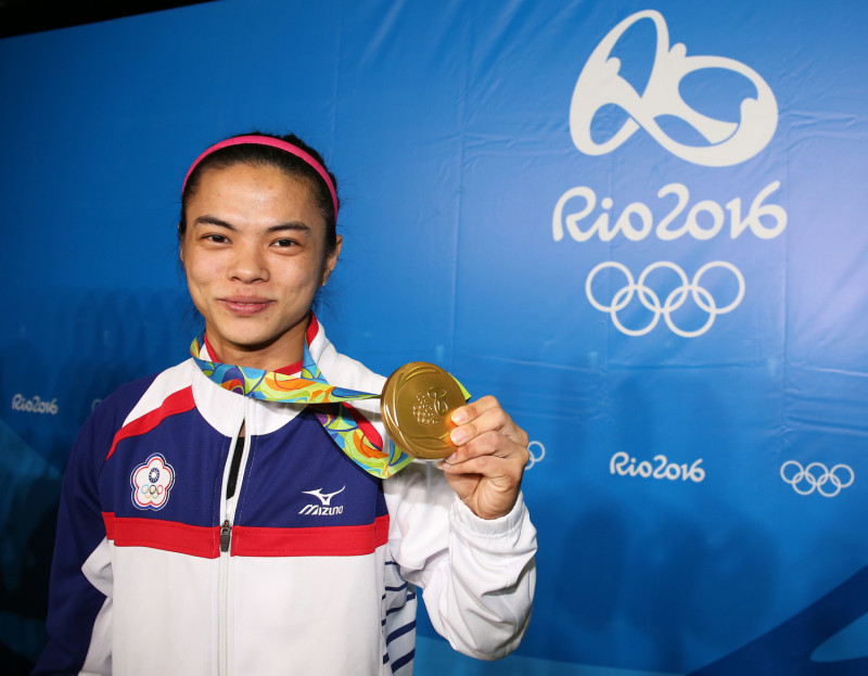 台灣兩屆奧運舉重金牌許淑淨。   圖 : 中華奧會/提供