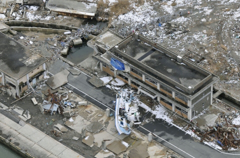 2011年日本311大地震造成福島核電廠事故，今年正好屆滿10周年。   圖：達志影像/路透社 (資料照片)