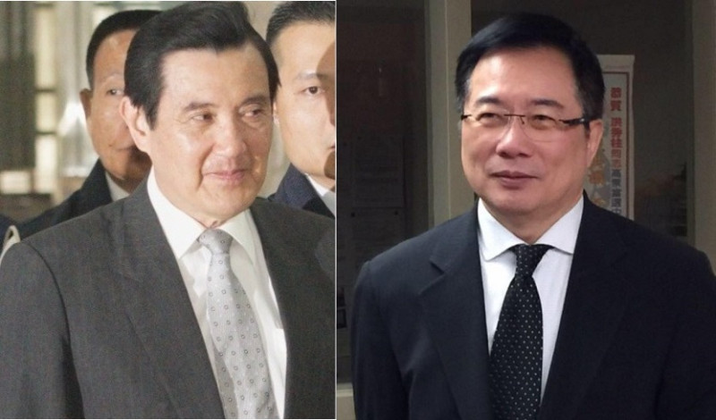 前總統馬英九（左）、國民黨前立委蔡正元（右）。   圖：新頭殼合成