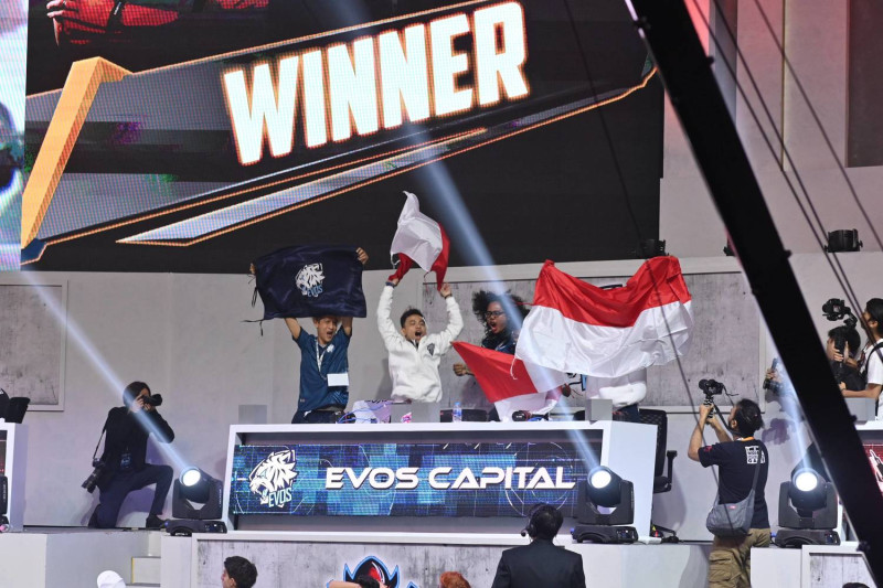 經過七輪的激戰，最終由來自印尼賽區的隊伍「EVOS」一舉奪下冠軍。   圖：Garena/提供
